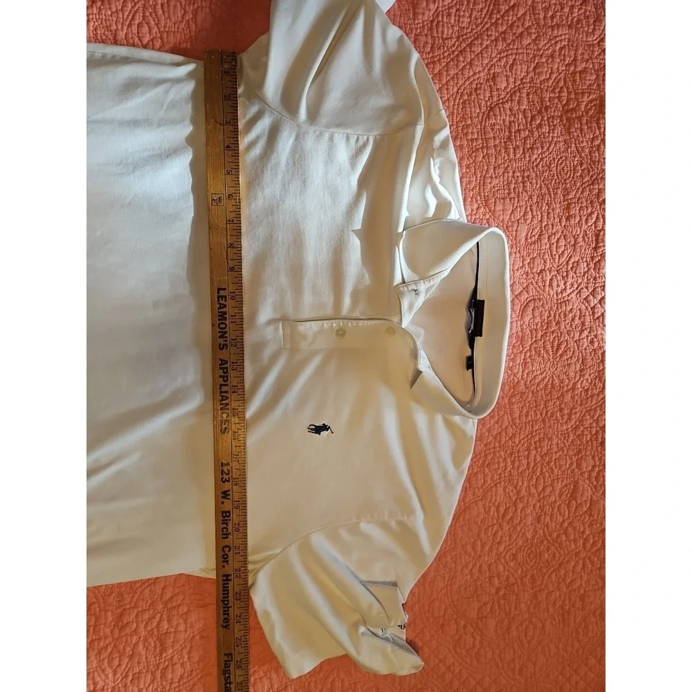 Polo Ralph Lauren Golf Polo Shirt Men's Large White Casual